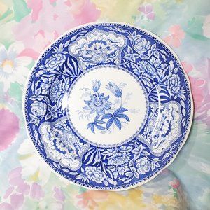 Vintage Spode Blue Room Collection Plate "FLORAL"